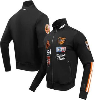 Pro Standard Mens Pro Standard Black Baltimore Orioles Fast Lane Full-Zip Track Jacket at Nordstrom, Size Xxx-Large