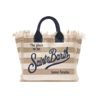 MC2 Saint Barth Tote Bags, female, Beige, Size: ONE SIZE Vanity Shoulder Bag