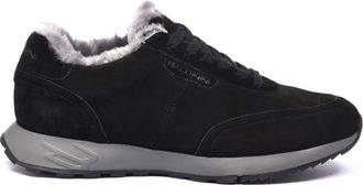 Baldinini Suede Leather Sneaker - Heren - Schoenen - Zwart - Maat: 44 EU Leer