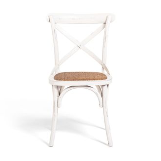 Biscottini International Silla Thonet Vintage Silla De Madera De Fresno Y Rat&aacute;n 50x90x52 Cm Silla R&uacute;stica Silla De Cocina Y Comedor Sillas Modernas