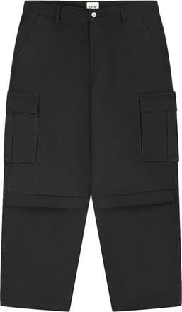 Arte Cargo Ribstop Pants - Heren - Wijde Broeken - Zwart - W28 - Broeken