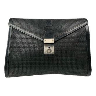 Bally Clutch in pelle Pre-owned - - Pre-owned - Donna - Nero - ONE SIZE