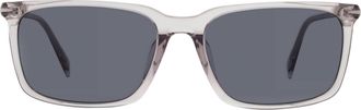 David Beckham Blue Rectangular Mens Sunglasses DB 1163/F/S 0KB7/KU 58