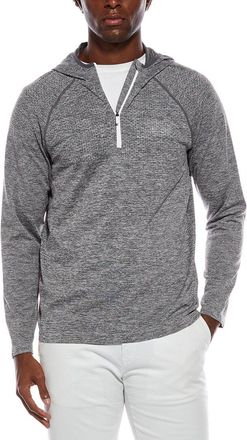 Ben Sherman Knit 1/4-Zip Hoodie