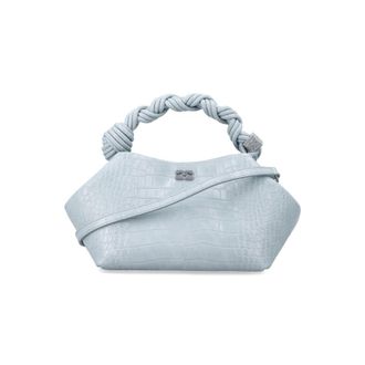 Ganni Small Crocco Embossed Bou Bag