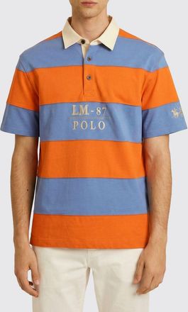 La Martina Polo in cotone a righe con logo La Martina