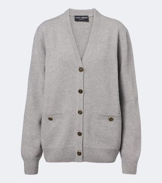 Dolce & Gabbana DG virgin wool cardigan