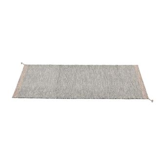 MUUTO Ply Teppichl&auml;ufer, 80 x 200 cm, schwarz-weiss