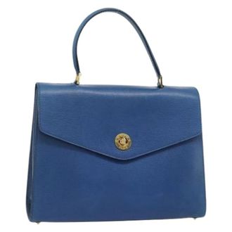 Celine Pre-owned Handbags, female, Blue, Size: ONE SIZE Pre-owned Vintage Hand Bag