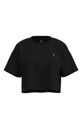 Converse T-Shirt CONVERSE STAR CHEVRON SPORTY TEE, Damen, Gr. XXL, converse schwarz, Obermaterial: 100% Baumwolle, Rundhals, Shirts T-Shirt, sportlicher Stil, 