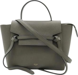 Celine Pre-owned Handbags, female, Gray, Size: ONE SIZE Pre-owned Luggage Handbag