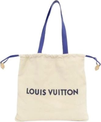 Louis Vuitton Pre-owned Nubuck Tote Bag - Pre-owned - Mujer - Beige - ONE SIZE