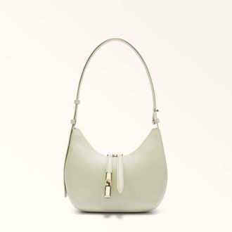 Furla Goccia Borsa A Spalla S Light Salvia Pelle Di Vitello Notte + Pelle Di Vitello Sidney Donna