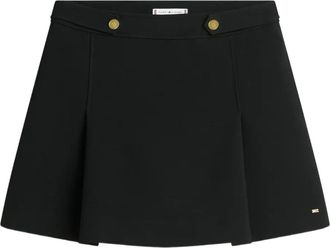 Tommy Hilfiger Minigonna con bottoni - Nero