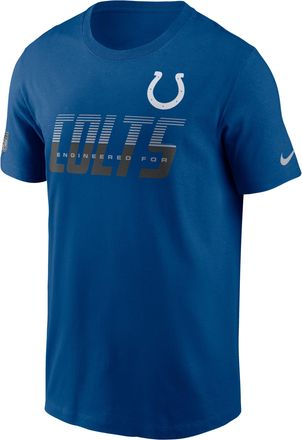 Nike Indianapolis Colts Sideline Team Issue Nike Mens Dri-FIT NFL T-Shirt in Blue | 02ET4LB98-TF9