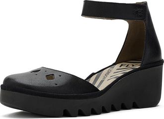 FLY London Boij626fly Womens Sandals Black : EU 41 (US Womens 10-10.5) M, Leather