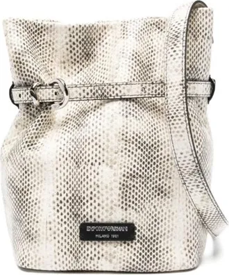 Emporio Armani Leather Bucket Bag