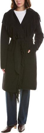 NVLT Nvlt Mid-Length Eyelash Wrap Coatigan