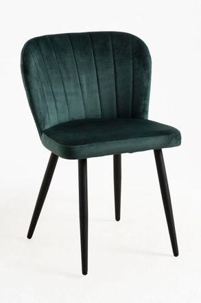 Regalos Miguel Sillas Comedor - Silla Luk Terciopelo - Verde