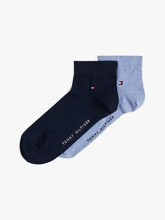 Tommy Hilfiger 2-Pack Flag Embroidery Ankle Socks