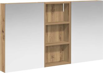 vidaXL Juego De Muebles De Ba&ntilde;o 3 Uds. 110 X 10,5 X 60,5 Cm Vidaxl