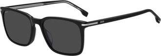 BOSS 1749/G/S Asian Fit 807/IR Mens Sunglasses Black Size 55