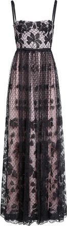 Giambattista Valli Abito con ricamo - Nero