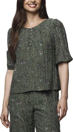 Splendid Versailles Floral Blouse