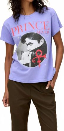 Daydreamer Prince 4Ever Tour Short Sleeve Tee In Purple