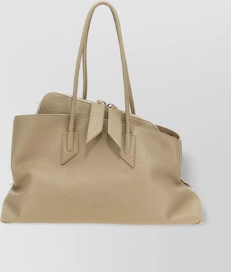 The Attico the stroll leather tote bag