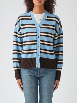 Pinko Cardigan in misto lana e cashmere con scollo a V e bottoni