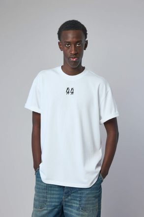 44 Label Group Tee Jersey Optical White + 44 Black