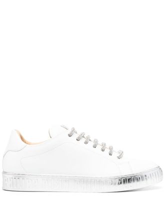 Philipp Plein Sneakers Strass - Bianco