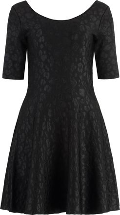 Versace Jacquard Knit Mini-dress