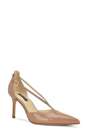 Nine West Collae Pointed Toe Pump in Light Natural at Nordstrom, Size 5.5
