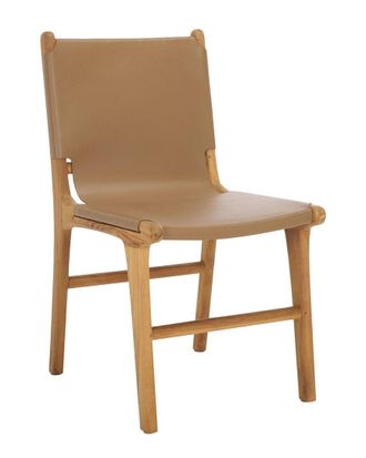 Safavieh Couture Cassaphina Leather Dining Chair