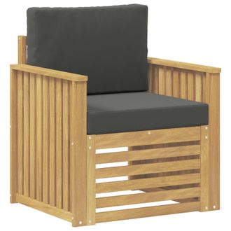 vidaXL Set Di Divani Da Esterno Poliestere Bianco Vidaxl