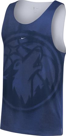 Nike Mens Minnesota Timberwolves Standard Issue Basketball Jersey in Blue | II5571-495