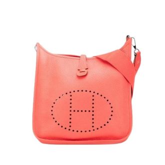 Herm&egrave;s Pre-owned Evelyne III PM - Dames - Pre-owned - Roze - Maat: ONE Size