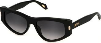Just Cavalli SJC034 0700 Womens Sunglasses Black Size 55