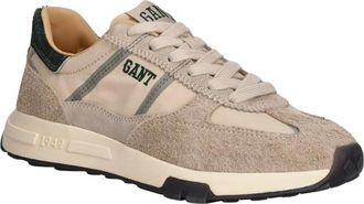 GANT Youtron Sneakers - Heren - Schoenen - Beige - Maat: 42 EU Leer