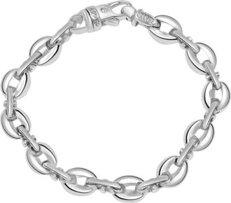 Pompeii3 Mens Link 14k Gold (56gram) or Platinum (90gram) 5-10mm Bracelet 8.5