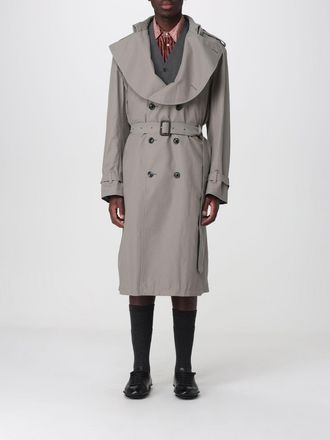 Maison Margiela Trench a doppiopetto in misto cotone