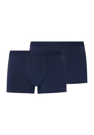 Hanro Cotton Essentials 2-Pack Cotton Boxer Briefs in Deep Navy/Deep at Nordstrom, Size Xx-Large