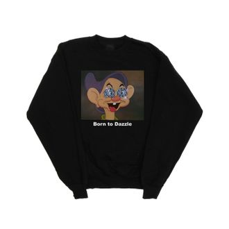 Disney Dames/Dames Dopey Born To Dazzle Sweatshirt (Zwart)