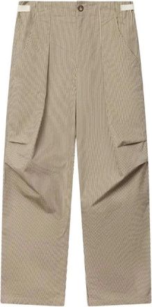 Isabel Marant Dames, Broeken, Beige, Maat: M Katoen