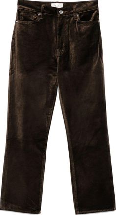 Frame Denim Le Sleek Trousers - Womens - Cotton/Elastane/Rayon