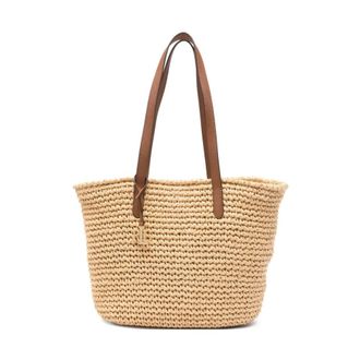 Ralph Lauren Tote Bags, female, Beige, Size: ONE SIZE Lainey Large Tote
