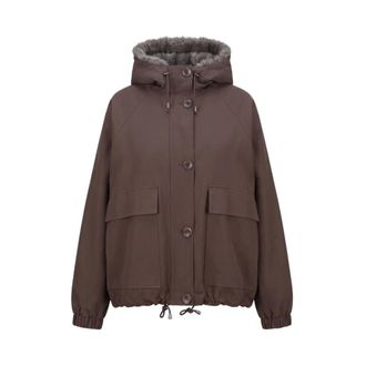 VALENTINI 1972 Parka ECO FUR - female - VALENTINI 1972 - Winter Jackets - Brown - 2XS - Jackets