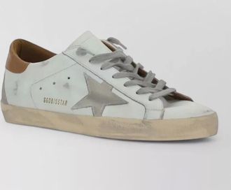 Golden Goose leather low-top sneakers